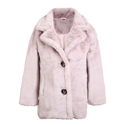 Roze warme kinderjas- Faux Fur - 15071 Roze warme kinderjas- Faux Fur - 15071